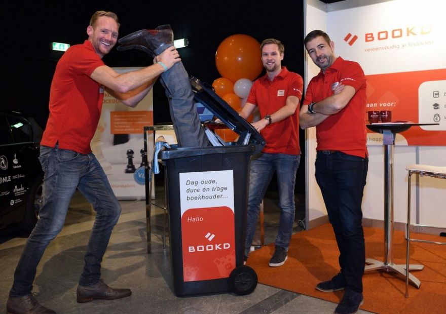 Opvallen op een beurs, Bookd deed het!