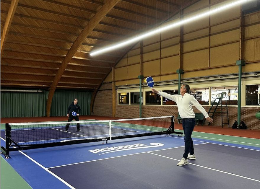 Nieuwe indoor pickleballbaan bij de Rhijenhof