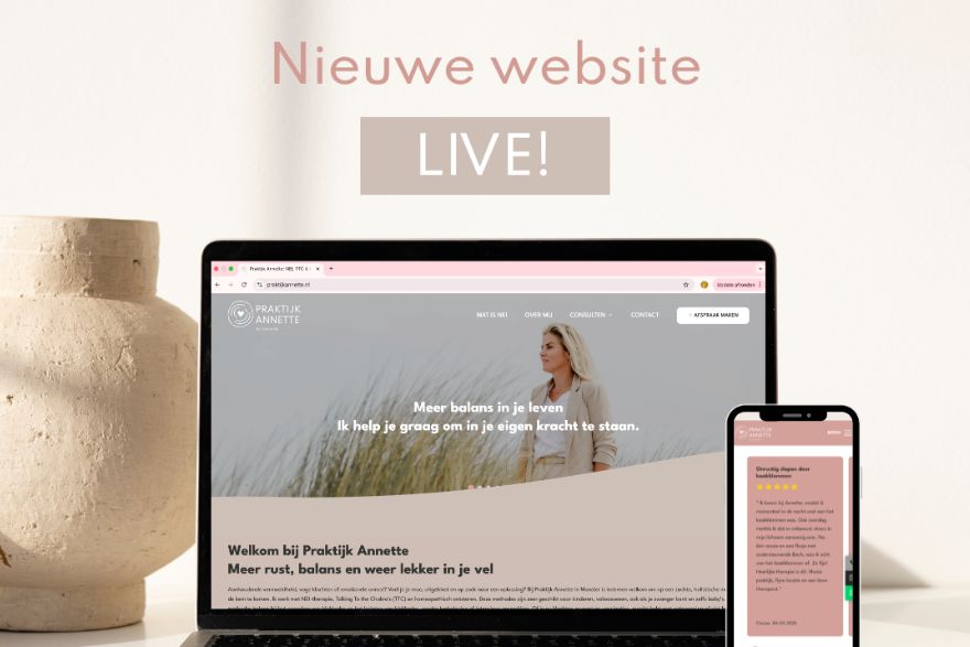 Van strategie tot resultaat: de nieuwe website van Praktijk Annette