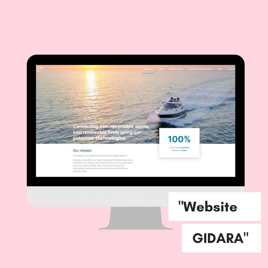 Nieuwe website GIDARA