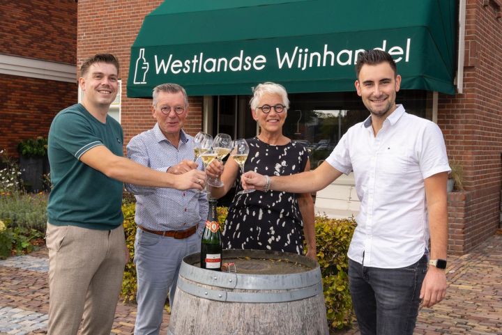 Bas en Nick zetten Westlandse Wijnhandel voort